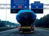 transporting the boat north