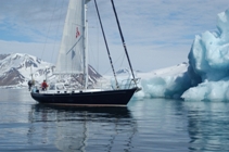 a close encounter with an iceberg!