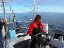 motoring out to Moffen Island