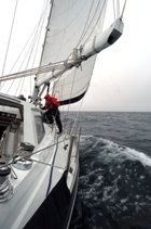 sailing from Bear Island to Svalbard
