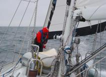 setting sail from Svalbard