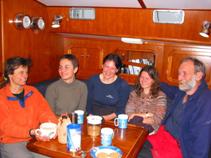 tea at midnight with new friends